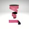 D’Lux 1.5" Fuchsia/Pink Glitter Wired Ribbon – Fine Sparkle Fused Fabric Ribbon for Christmas-LX309783